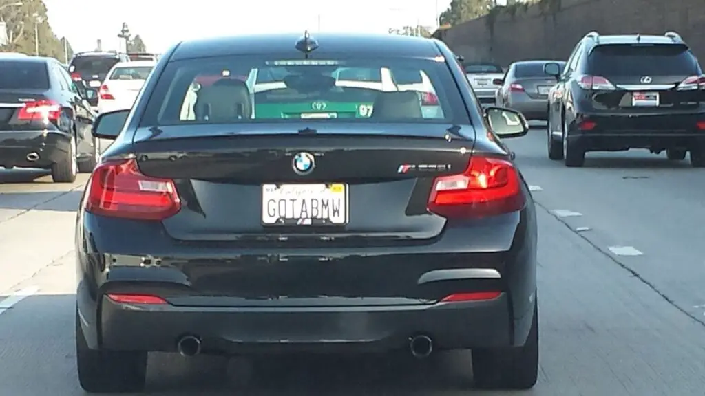 BMW License Plate Ideas